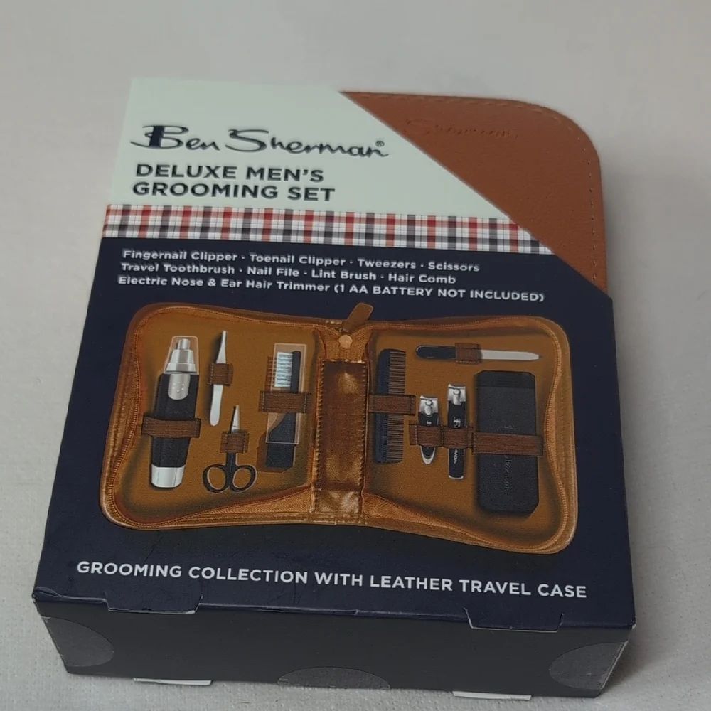 Ben Sherman Deluxe Men's Grooming Set